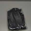 Magnetic Screen Door - Fit Door Size 32 x 80 Inch, Black Heavy Duty Mesh Curtain with Magnetic Closure, Bug Screen for Doorway, Pet Friendly Temporary Patio Door Screen (Screen Size 34"x81")