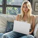 Compatible with MacBook Air 13 inch Case M1 A2337 A2179 A1932 2022 2021 2020 2019 2018 Release, Cute Black Polka Dot Protective Hard Shell Matte Cover for MacBook Air 13.3 inch