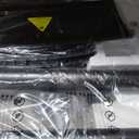 Perlegear Rolling TV Stand for 32-82 Inch Flat/Curved LED/LCD/OLED TVs, Outdoor Mobile TV Carts on Wheels with Adjustable Shelf, VESA 600x400mm up to 100lbs, Portable Mount with Wheels PGTVMC05-1