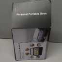 Portable Oven with 1.8L Container, 100W 12V/24V/110V 3-IN-1 Electric Lunch Box for Adults Food Warmer Heated Lunchbox with Stainless Steel Meal Container 4L Bag for Car, Truck, Office, Home,Travel