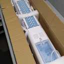 MYICY Evaporative Air Cooler, 35" Windowless Air Conditioner Portable, 3 Speeds, 1.2L Water Tank, 3 Ice Packs, 20ft Remote, 7H Timer, No Hose No Window Needed,70° Oscillating Portable AC Unit for Room