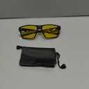 Titan Gaming Glasses, Blue Light Blocking, Night Driving Glasses for Men, Computer Protection, Gift for Gamers (Black)