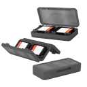 Orzly Switch 1 / Switch OLED Accessories Bundle – Case & Screen Protector for Nintendo Switch 1 (2017-2024 Console) Charge Cable, Game Holder, Comfort Grip Case, Headphones & More – Gift Box Edition