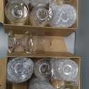 Qunclay 12 Pcs 3.5oz Shot Glass Cups Whiskey Bourbon Tasting Glasses Clear Small Brandy Snifter Cognac Wine Sherry Snifter Baileys Copitas Para Tequila Port Cup for Tasting Brandy Drinking Liquor Beer