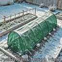 E.share 40% Green Shade Cloth 12ft x 20ft Sun Shade Netting with Grommets
