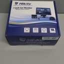 Hikity 7" Backup Camera with Monitor Kit, Waterproof 18 IR LED Night Vision Reverse Camera + Rear View Monitor Vehicle Parking System for RV Bus Trailer Truck (65ft 4-Pin Aviation Video Cable)