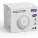 Ecoey Wireless Smoke and Carbon Monoxide Detector, 2 in 1 Smoke Detector, LED Warning Light Indicators, 10 Year Battery (White), 4 Pack