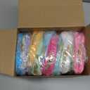 Sweetude 10 Pieces Nylon Makeup Bag Cosmetic Bags for Women Reusable Makeup Organizer Bag Cosmetic Travel Bag Big Capacity Toiletry Travel Organizer with Zipper (Macaron Color)