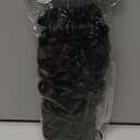 GOWIT Gogo Curl Crochet Hair 12 Inch 6 Packs Short Curly Crochet Hair for Black Women Black Deep Ocean Wave Synthetic Crochet Braids (12inch,1B)