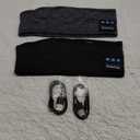 Perytong 2 Pack Sleep Headphones, Sleeping Headphones | Bluetooth Headband with Ultra-Thin HD Stereo Speaker, Wireless Headphone for Sports, Insomnia, Yoga, Air Travel, Meditation (Grey & Black)