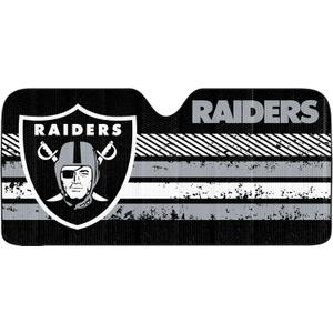 Fanmats NFL Windshield Sun Auto Shade, Sun Shield Sun Visor Accordion tri-fold for Storage 59" x 29.5", Colorful Team Design