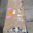 Queen Bed Frame with Ergonomic Headboard, Platform Bed Frame Queen Size with Outlets & Charger, Metal Bed Frame Queen Size with Storage Shelf, Noise-Free, No Box Spring Needed (Black, Queen)