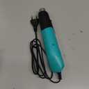 Yeegewin Heat Gun, 380W Fast Heat Mini Hot Air Gun with 2-Temp Settings 480°F-850°F(249°C-455°C) Overheat Protection Reflector Nozzle, 4.9Ft Long Cable for Shrink Wrap, Vinyl, Crafts, Epoxy Resin