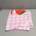 Strawberry Arch Backdrop Stand Covers Baby Shower Kids Girls Pink Birthday Party Decorations Arches Background Fabric Cover Festa Parties Banquets Decor Props (2.6x6ft Cover,67one)