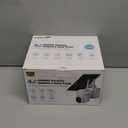 4G LTE Cellular Security Camera Includes SIM Card, Solar Powered 4G Security Camera No WiFi Needed, 2K HD 360 Live View, Color Night Vision, PIR Motion&Siren Alert, 2-Way Audio, Playback View