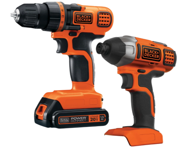 Black & Decker 20V MAX Drill/Driver Impact Combo Kit  