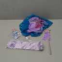Little Girls Mermaid Costume Princess Dress Up for Birthday Halloween Party Cosplay (8-9Y)