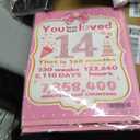 3 x Happy 14th Birthday Card Gift Decorations Gift for Girls Her, 10.6 x 7.9 inches