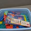 Large Particle Soft Building Block Toys with Storage Box with pull rods for Toddler Aged 18 Months to 6 Years old.Preschool Toys Suitable for Kindergarten, Parent-child Interaction etc(81P)