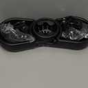 Universal Stroller Snack Tray, 4 in 1 Stroller Tray Attachment with Cups Phone Holder for Baby Toddler Stroller, 360 Rotation Universal Stroller Tray Compatible with Uppababy, Baby Jogger, etc