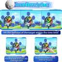 Shooting Game Toy for 4 5 6 7 8 9 10+ Boys Kids - 1 Digital Shooting Target with 2 Toy Guns& 40 Foam Darts Shooting Toys for Nerf Kids Indoor Outdoor Game Toys for Birthday Halloween Xmas Gifts