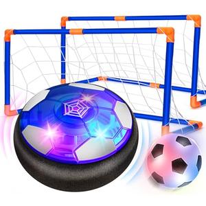 Hover Soccer Ball Set with 2 Goals, Indoor Toys for Boys Age 6-8, Kids Soccer Gift for Boys 8-12, Kid Sports Games Toys for 3 4 5 6 7 8 Year Old, Ideas Christmas Birthday Gifts for Kids Ages 4-8