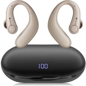 Hearing Aids, Hearing Aids for Seniors with Bluetooth, Rechargeable Hearing Aid with Noise Cancellation, 5-Level Button Volume Control, OTC Hearing Amplifier for Moderate Hearing Loss, Clear Sound
