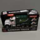 Large Truck for Kids 18 PCS,Friction Powered Garbage Recycling Truck Includes Dumpster, 2 Sorting Bins, Birthday Gifts for Boys Girls