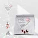 4 x Retirement Gift for Woman, Men - Suncatcher Decor - Best 2025 Retired Gifts for Women, Men, Friends, Coworker, Teacher, Funny Retirement Gifts