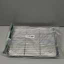 Homikit Baking Sheet with Rack, 9x13 Stainless Steel Quarter Sheet Pan with Wire Cooling Rack Set for Toaster Oven Roasting, Metal Bacon Cookie Trays Nonstick & Rust Free, Dishwasher Safe (12.4x9.6x1)