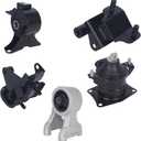 KUSATEC 5PCS Engine Motor Mount & Transsmission Mount Set Compatible with Honda Odyssey 2008 2009 2010, Replacement for A65016 A4553 A4558 A65023HY A4557