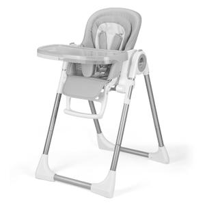 Babilous Baby High Chair, 4-in-1 Foldable
Auto-Lock Wheels, 7 Height Settings, 4 Recline Positions, 4 Footrest Levels, Easy-Clean PU Seat, 5-Point Harness