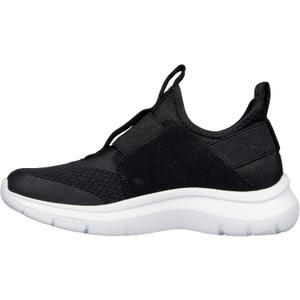 Skechers Kids' Skech Fast Sneaker (2 Little Kid, Black/White)