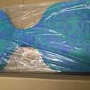 Pool Saddle Float for Adults,Soft Foam Water Saddle Lake Floats,Non Inflatable Swim Floating Seats for Adults Heavy Duty for Swimming Pool Accessories Blue