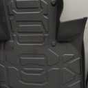 KEMIMOTO 2020-2025 PRO XP Floor Mats Liners Front TPE Anti-Slip Floor Mat All Weather Protection Accessories Black Compatible with Polaris RZR PRO XP 2020-2025