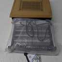 LiBa LED Indoor Bug Zapper, Electric Mosquito Killer Fly Zapper with Dual UV Wavelength Attraction, High Voltage Fly Trap Mosquito Trap Over 10-Year Lifespan LED Bulbs Light, Safe for Kids/ Pets