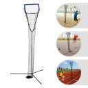 Volleyball Training Net Iron Frame Practice Net for Spiking Backyard Outdoor