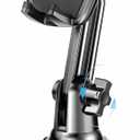 TOPGO Cup Phone Holder for Car, [No Shaking & Stable & Adjustable Pole] Car Cup Phone Mount, Compatible with iPhone 16 and All 4.0-7.0 inches Smartphones - Black