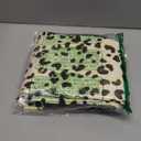 Amazon Essentials Girls Slim-Fit Knit Flare Legging (Small, Black/Ivory Leopard)