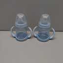 NUK First Choice Learner Cup 2.0, 5 oz. Sippy Cup with Handles, Spill Proof, Leak Proof Soft Straw Cup, 2-pack