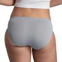 Fruit of the Loom womens No Show Seamless Underwear, Amazing Stretch & No Panty Lines, Available in Plus Size (6, Bikini - 6 Pack - Colors May Vary)