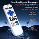 (Pack of 2) Remote Control Only for TCL Onn Hisense Sharp Philips Westinghouse Insignia Element TLC Roku Smart TV Ruko Ruku Roko Remotes Replacement