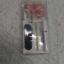 BTArtbox Press on Toenails Short, White French Tips Toenail Press Ons Square for Women, Light Weight Press on Toe Nails with Glue, Fake Toenails in 16 Sizes- 32 Toenails Kit, Timeless Grace