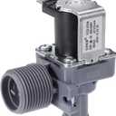 MECCANIXITY FCD-270A Water Inlet Valve Ice Maker Water Inlet Solenoid Valve for General Refrigerators 26mm Black