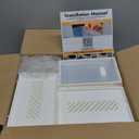 Shoe Storage, 12 Pack Shoe Organizer for Closet, Shoe Boxes Clear Plastic Stackable Shoe Containers with Lids for Size 10 (Large, White)