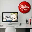 Fanattik Fallout Nuka-Cola Bottle Cap Tin Sign