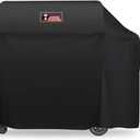 7131 Grill Cover for Weber Genesis II 4 Burner Grill including Brush, Tongs and Thermometer