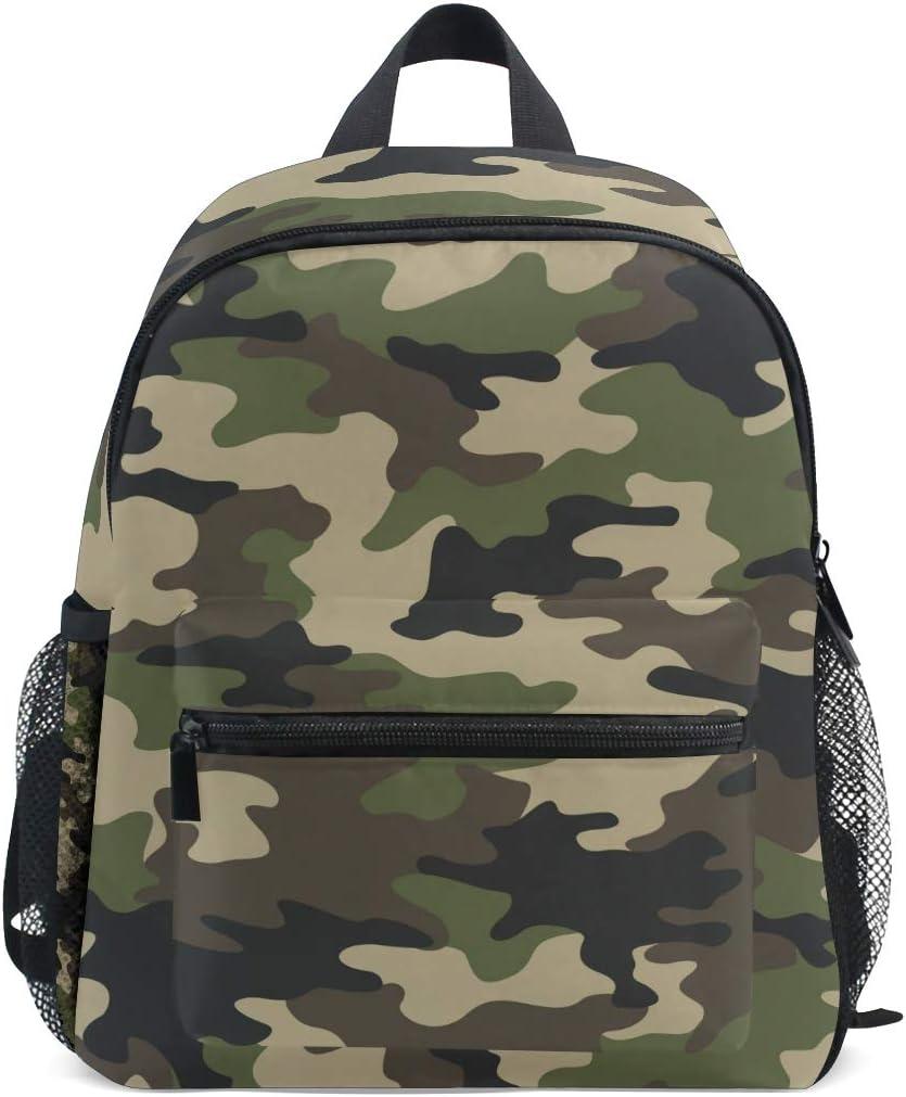 Toddler Kids Backpack Camo Style 12 Inch Preschool Backpack School Bag Mini Casual Daypack for Boy Girl