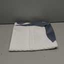 Anvo Neck Memory Foam Pillowcase, Adjustable Pillow Cover, Blue Queen