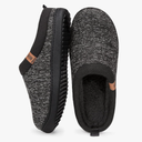 MERRIMAC Men's Slip on Slippers Comfy Memory Foam Non Slip Indoor House Shoes 10-11